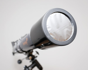 Levenhuk includes a quality solar filter for observing the Sun.